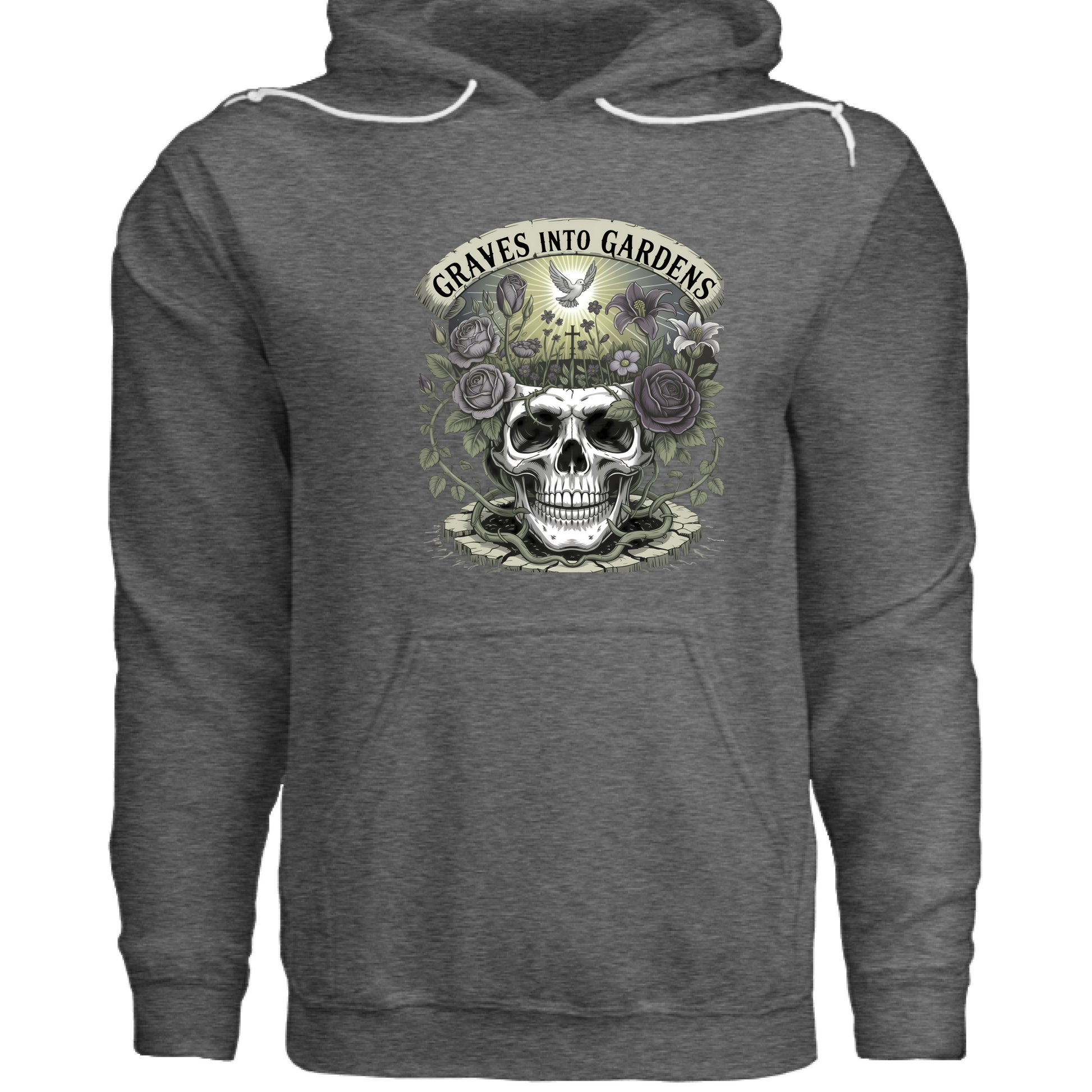 DK GRAY HEATHER - FRONT