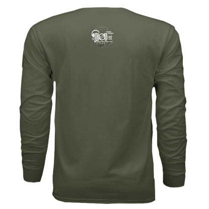 MILITARY GREEN - 3501 - BACK