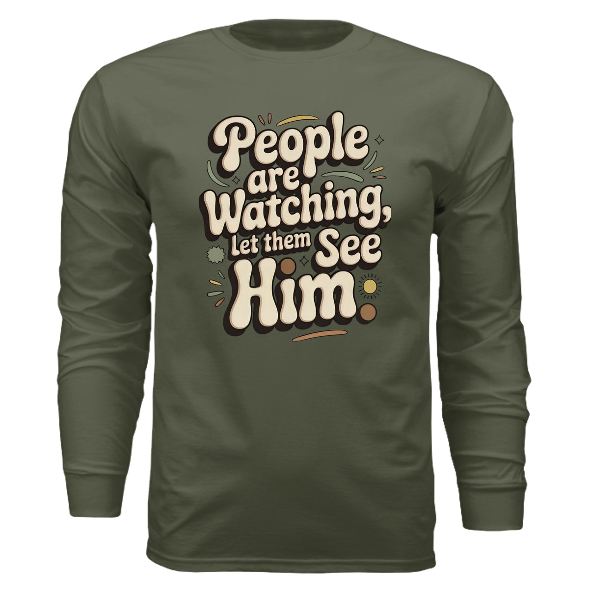 MILITARY GREEN - 3501 - FRONT