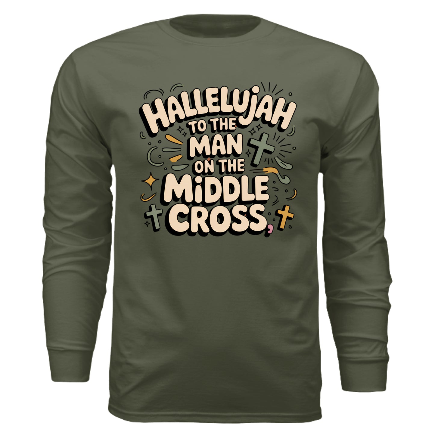 MILITARY GREEN - 3501 - FRONT