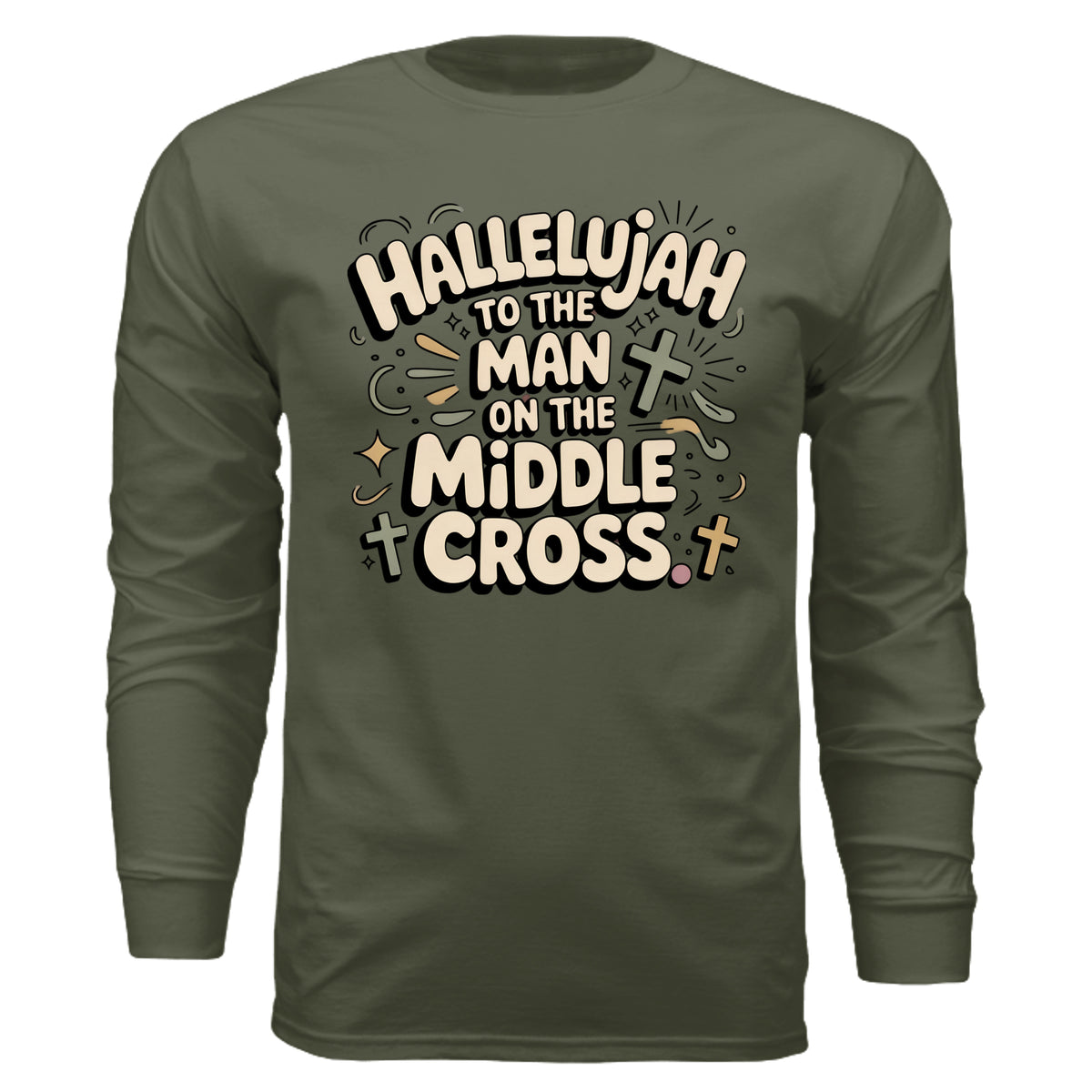 MILITARY GREEN - 3501 - FRONT
