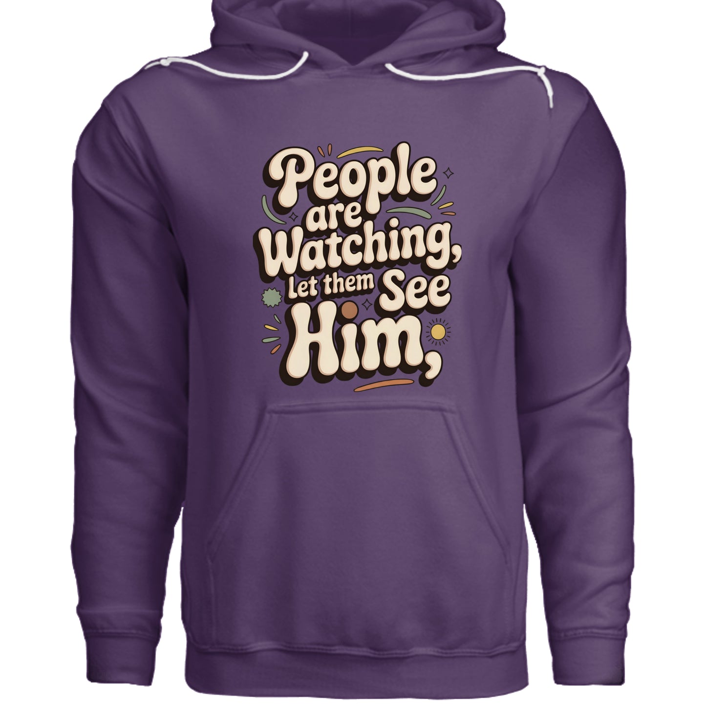 Heather Team Purple - 3719 - FRONT