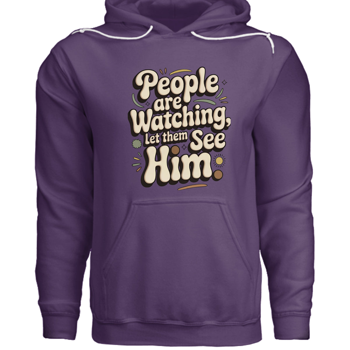 Heather Team Purple - 3719 - FRONT