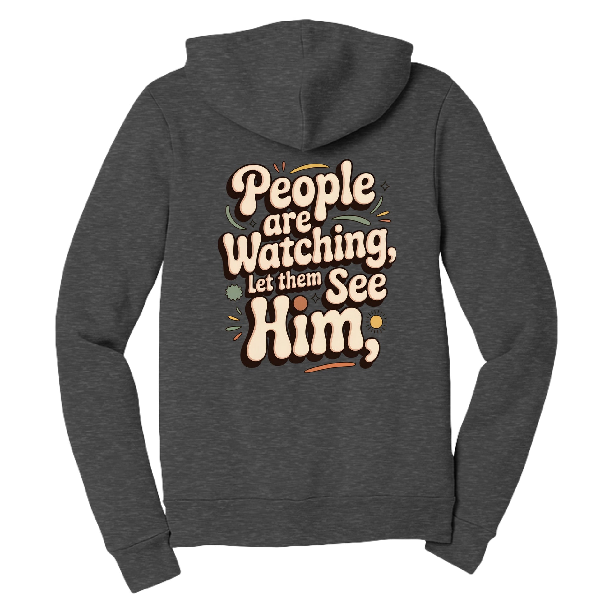DK GREY HEATHER - 3739 - BACK