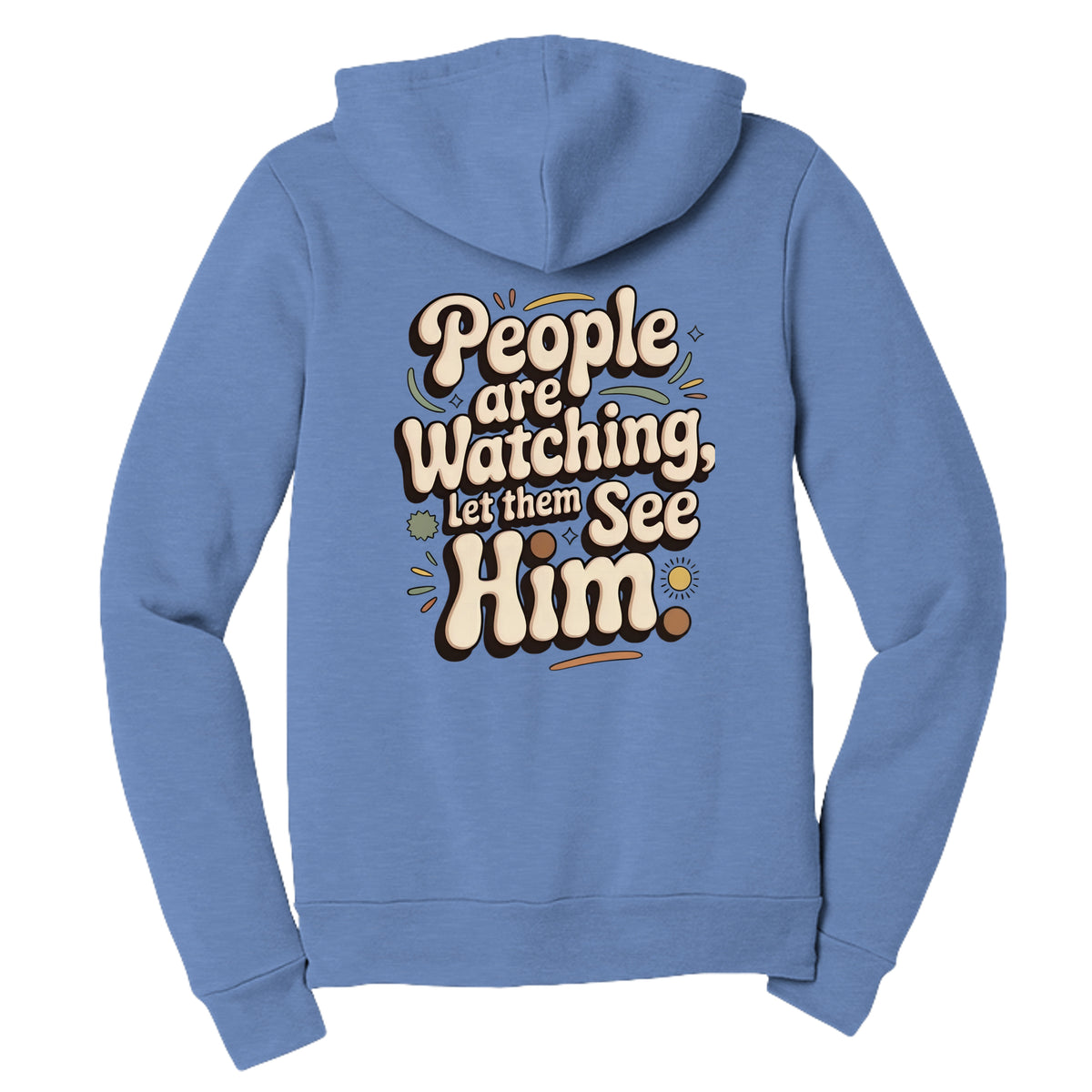 Heather Columbia Blue - 3739 - BACK