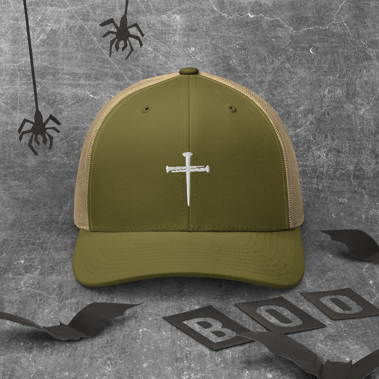 Nailed Cross Trucker Cap