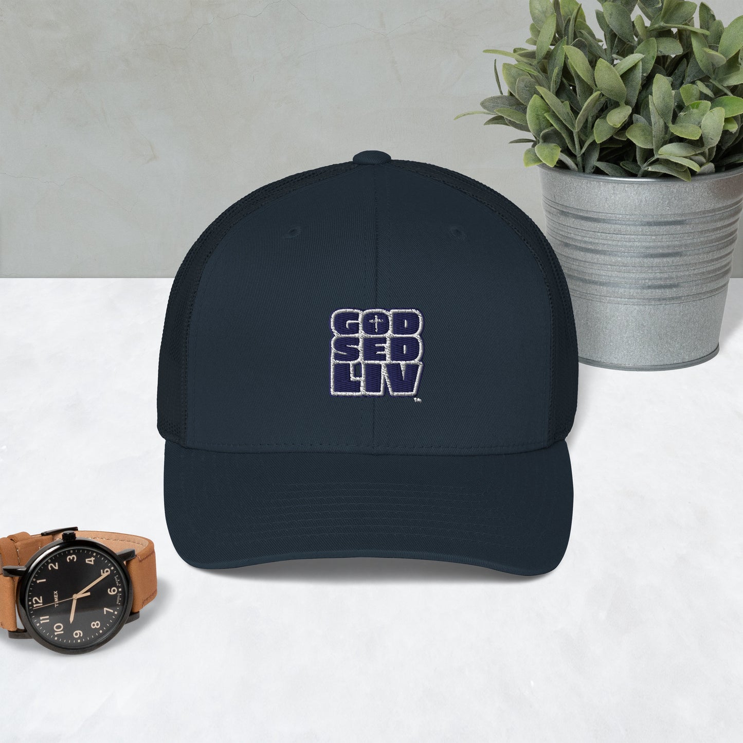 God Sed Liv Trucker Cap