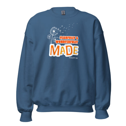 Fearfully & Wonderfully Made Unisex Sweatshirt