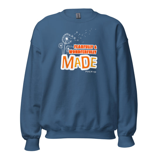 Fearfully & Wonderfully Made Unisex Sweatshirt
