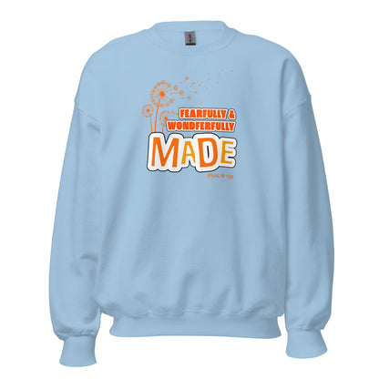 Fearfully & Wonderfully Made Unisex Sweatshirt