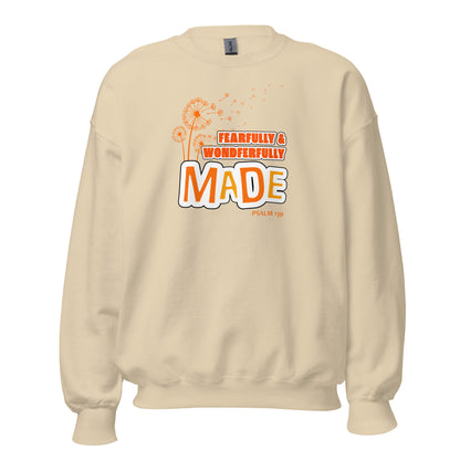 Fearfully & Wonderfully Made Unisex Sweatshirt