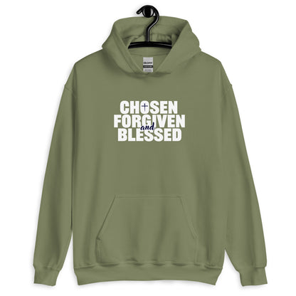 Chosen, Forgiven & Blessed Unisex Hoodie