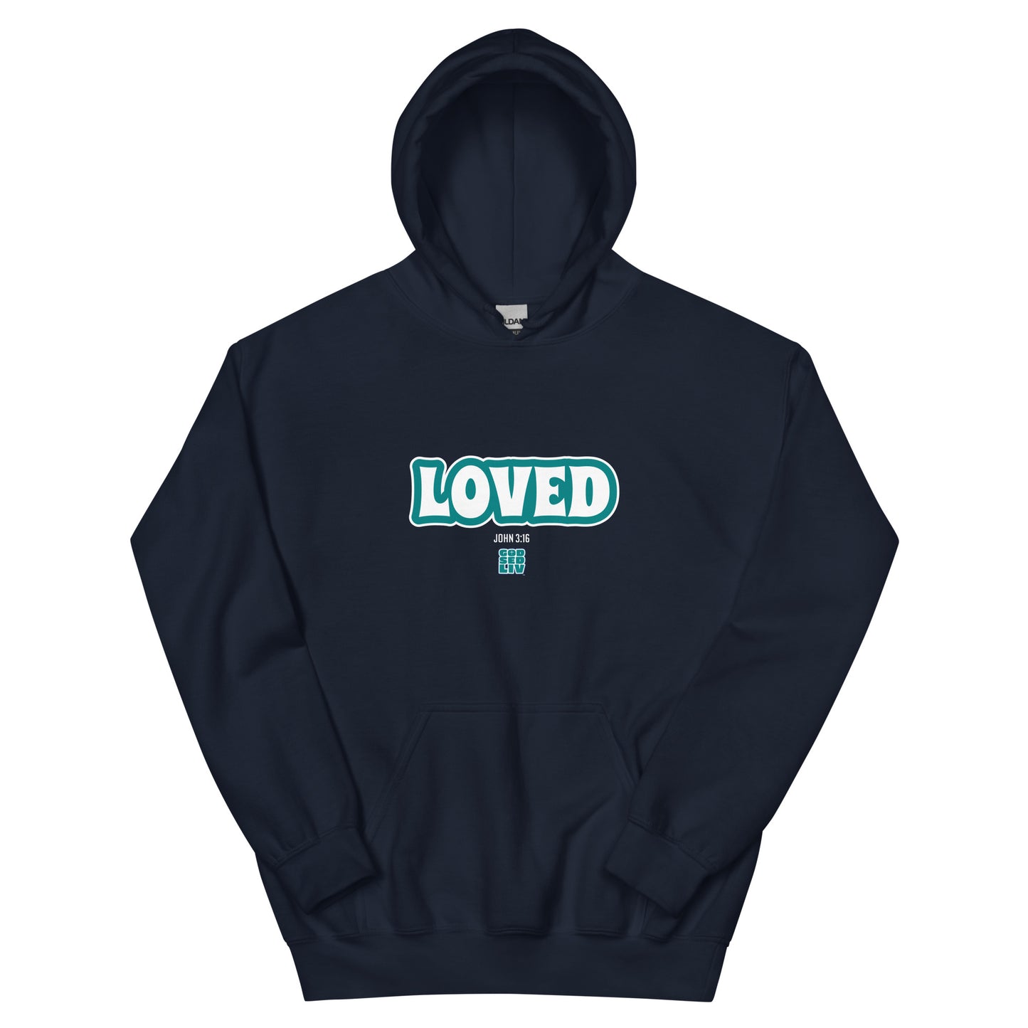Loved (John 3:16) Unisex Hoodie