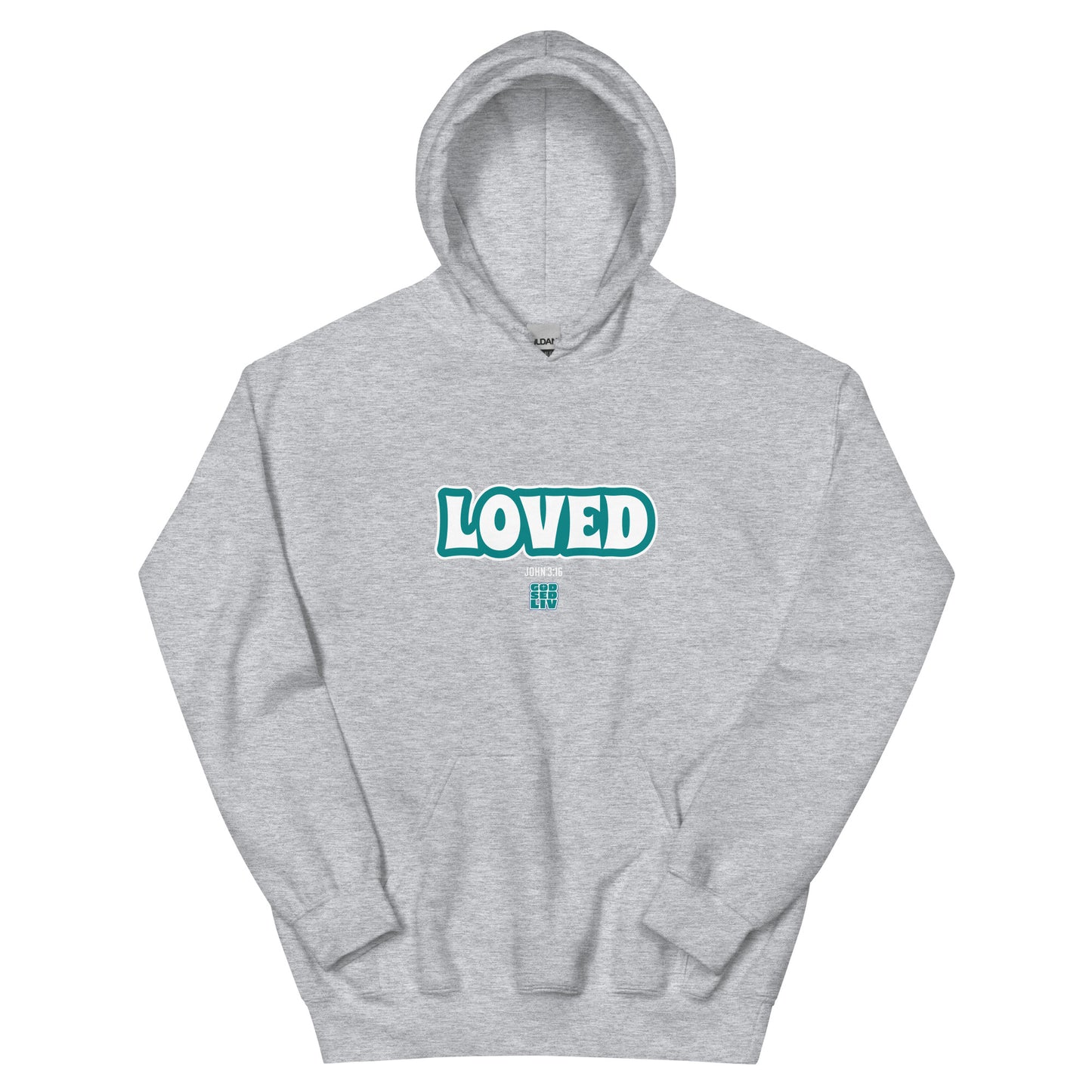 Loved (John 3:16) Unisex Hoodie