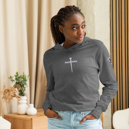 Nailed to the Cross Hooded Long-Sleeve Tee