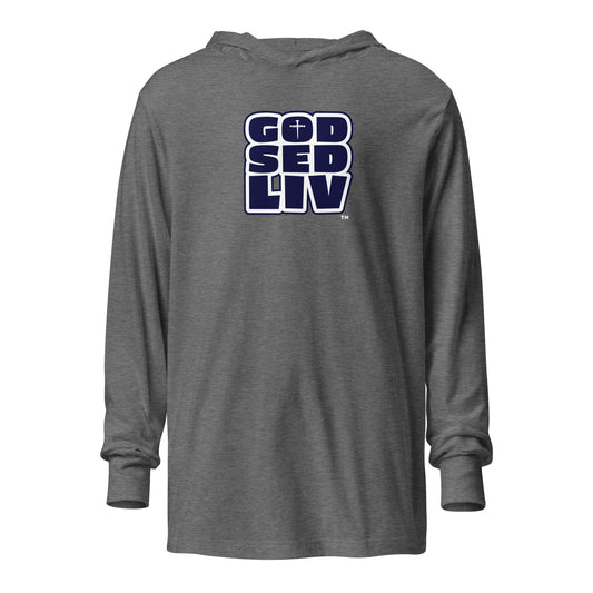 God Sed Liv 2025 Hooded Long-Sleeve Tee