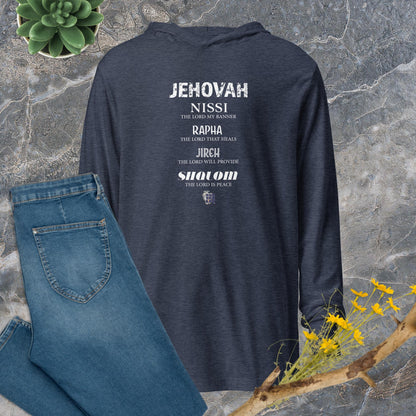 The Names of God Hooded Long-Sleeve Tee