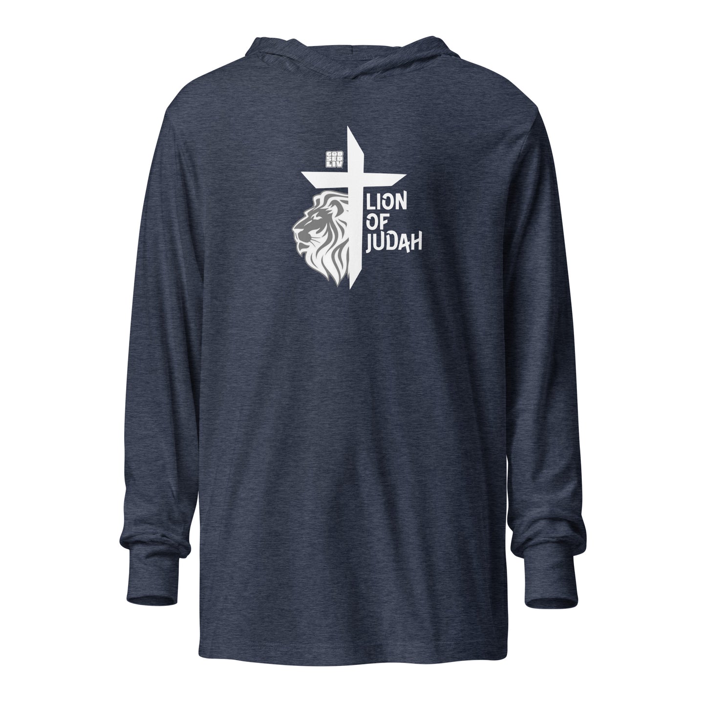 Lion of Judah Hooded Long-Sleeve Tee