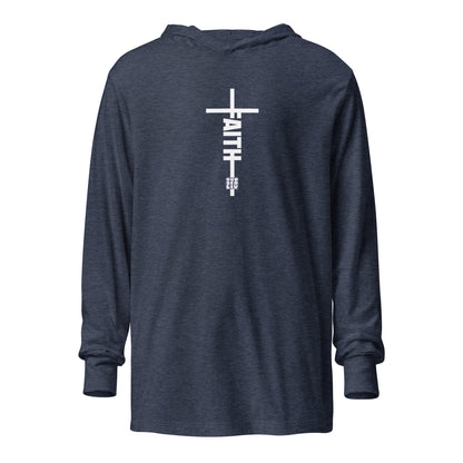Faith Hooded Long-Sleeve Tee