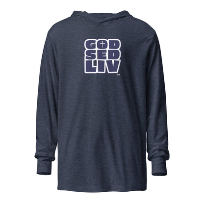 God Sed Liv 2025 Hooded Long-Sleeve Tee