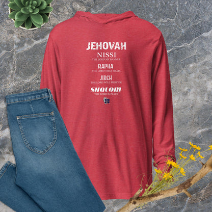 The Names of God Hooded Long-Sleeve Tee