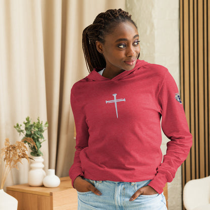 Nailed to the Cross Hooded Long-Sleeve Tee