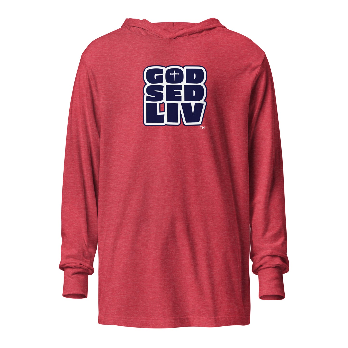 God Sed Liv 2025 Hooded Long-Sleeve Tee