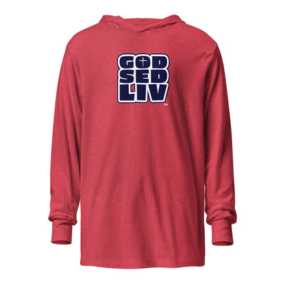 God Sed Liv 2025 Hooded Long-Sleeve Tee