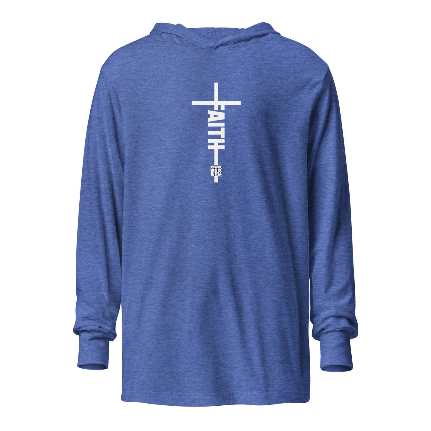 Faith Hooded Long-Sleeve Tee
