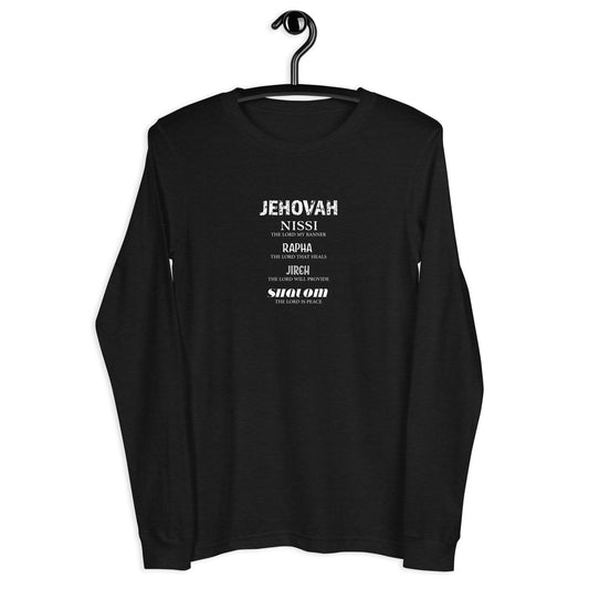 The Names of God Unisex Long-Sleeve Tee