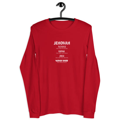 The Names of God Unisex Long-Sleeve Tee