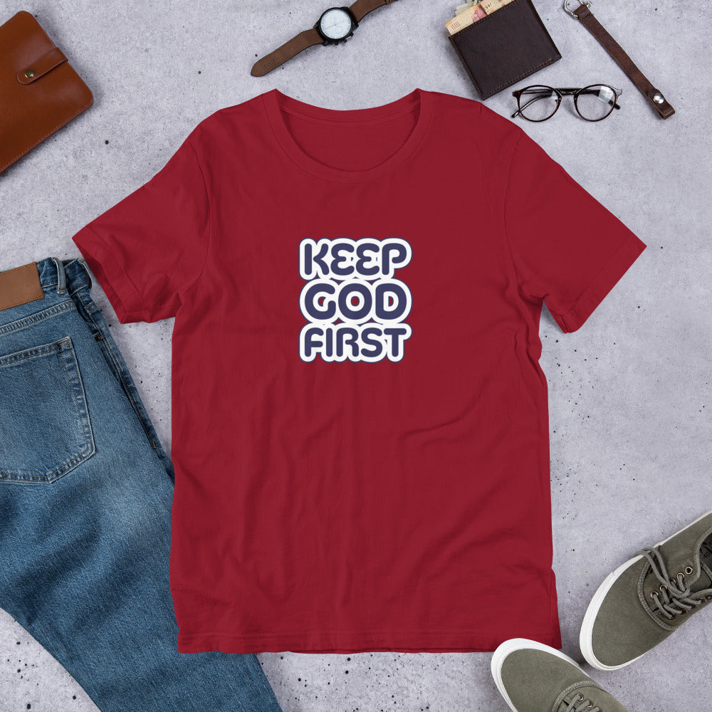 Keep God First Unisex Tee