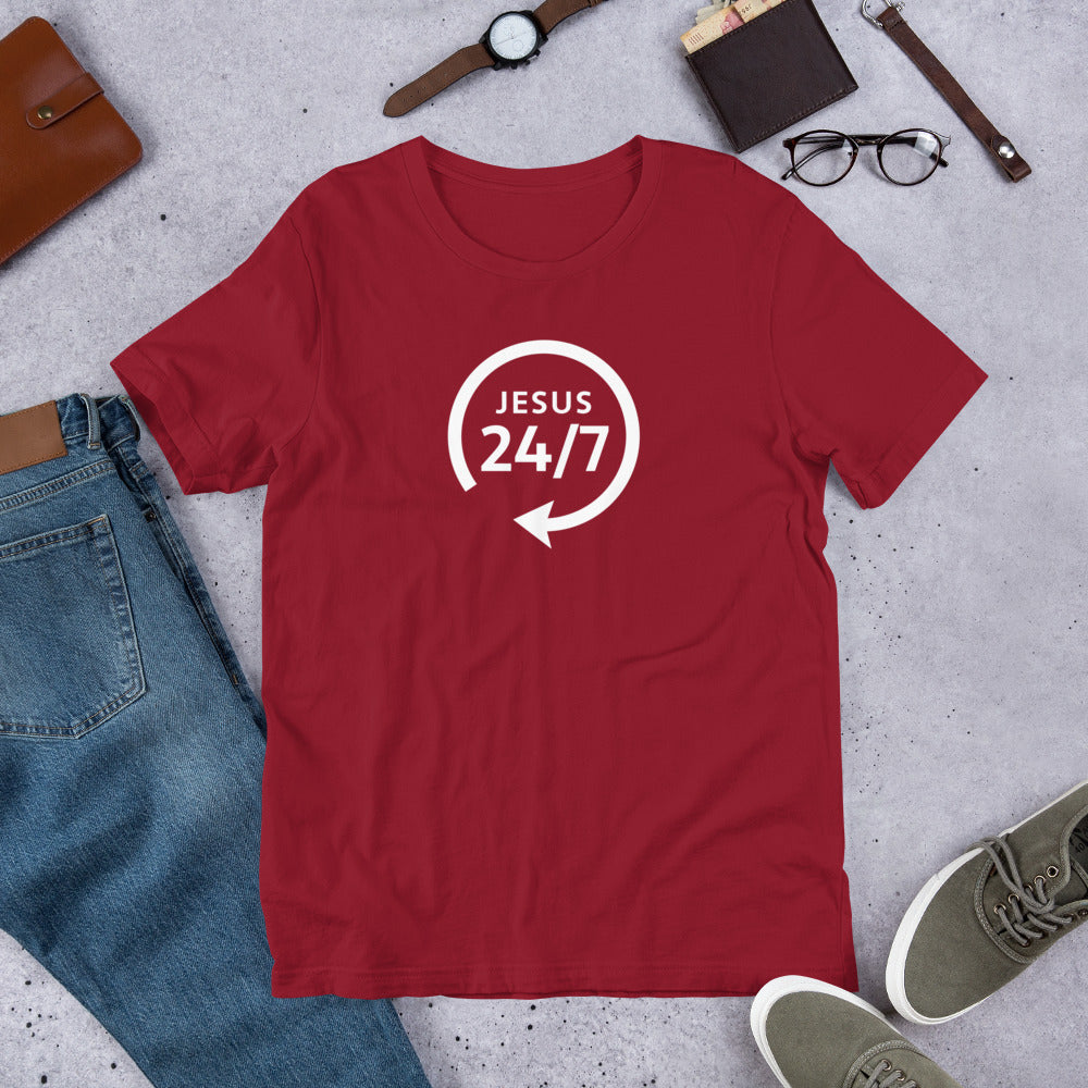Jesus 24/7 Unisex Tee