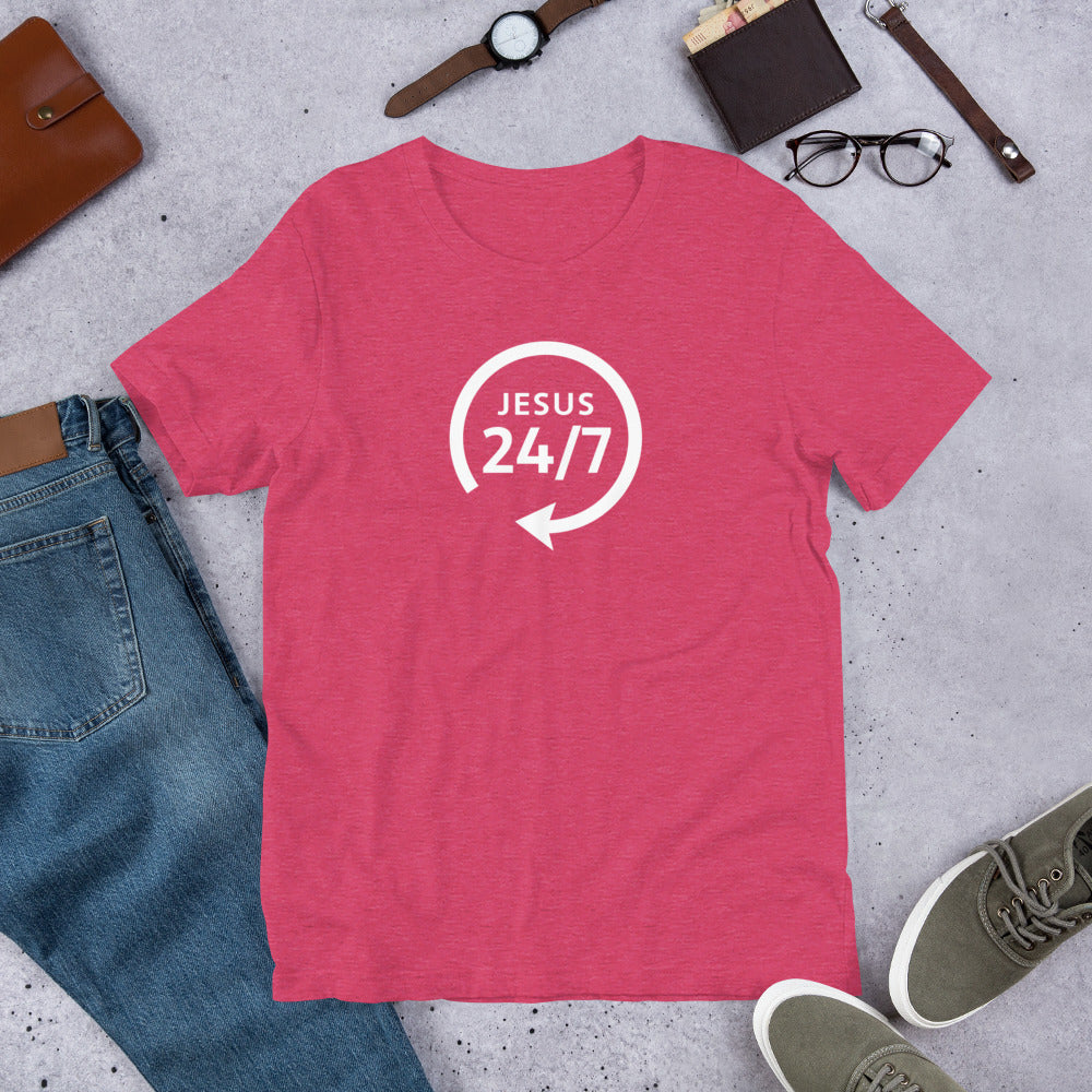 Jesus 24/7 Unisex Tee