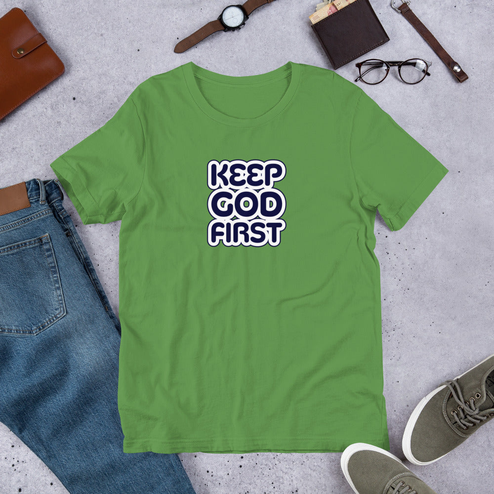 Keep God First Unisex t-shirt