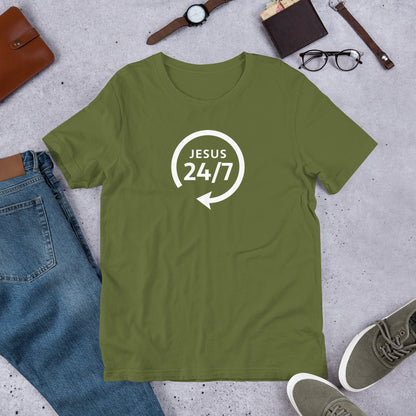 Jesus 24/7 Unisex Tee