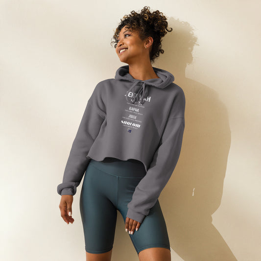 The Names of God Crop Hoodie
