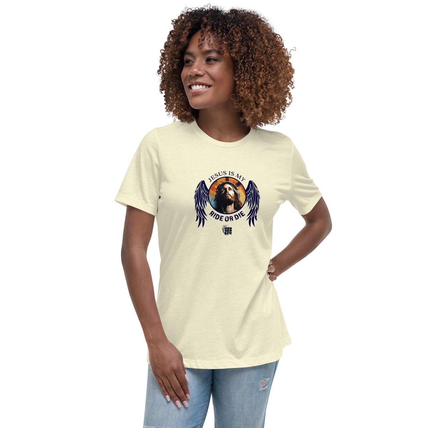 Jesus Is My Ride or Die Women's Relaxed Tee