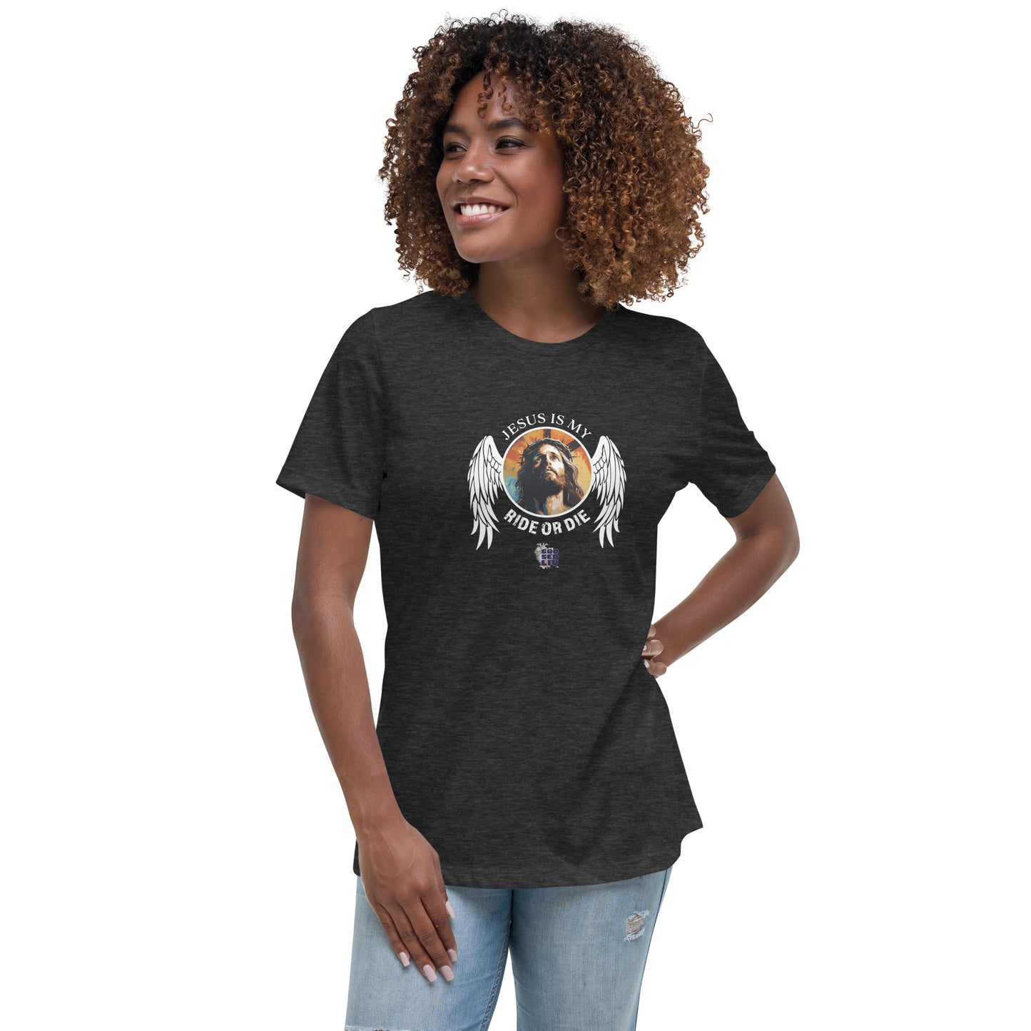 Jesus Is My Ride or Die Women's Relaxed Tee