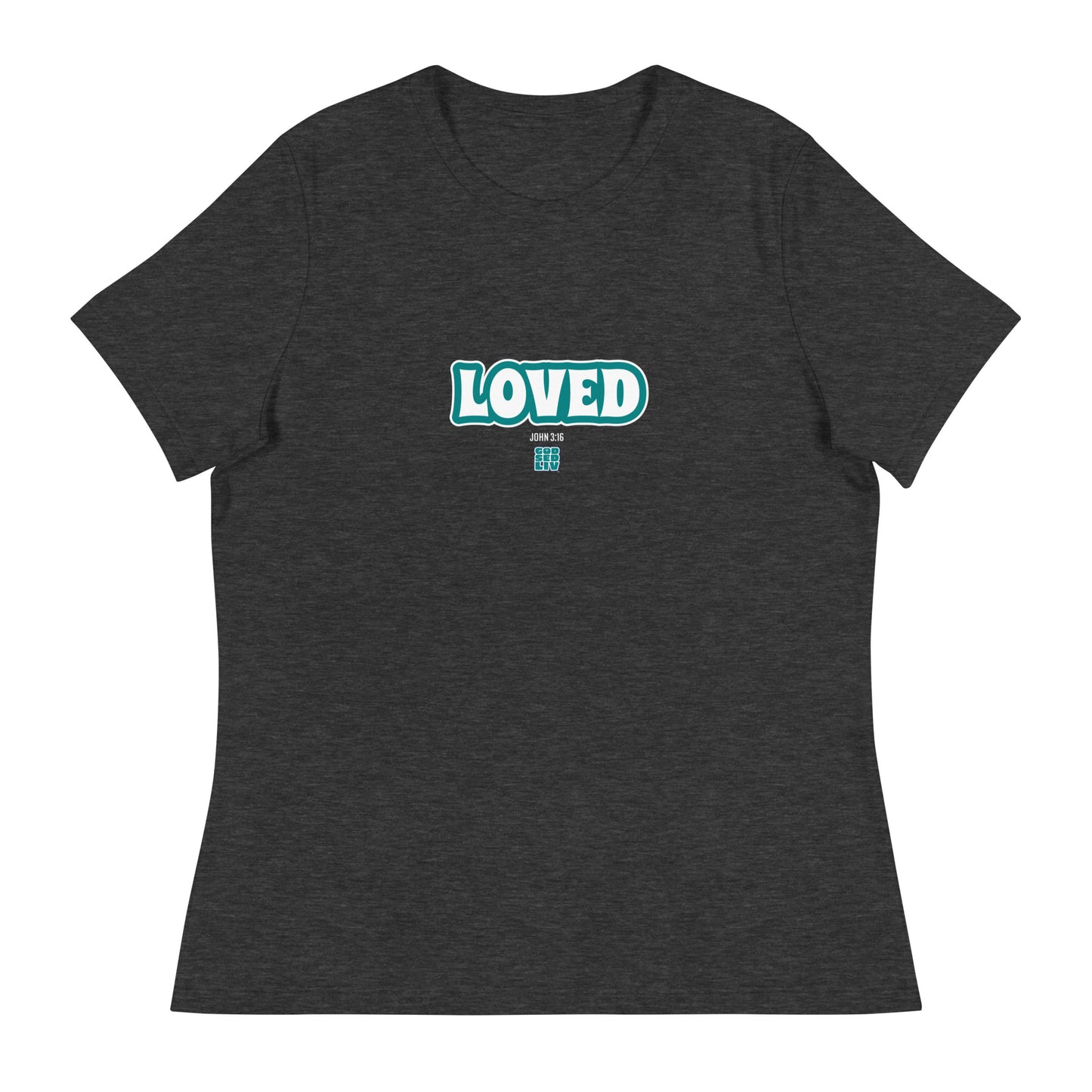 Loved (John 3:16) Women's Relaxed Tee