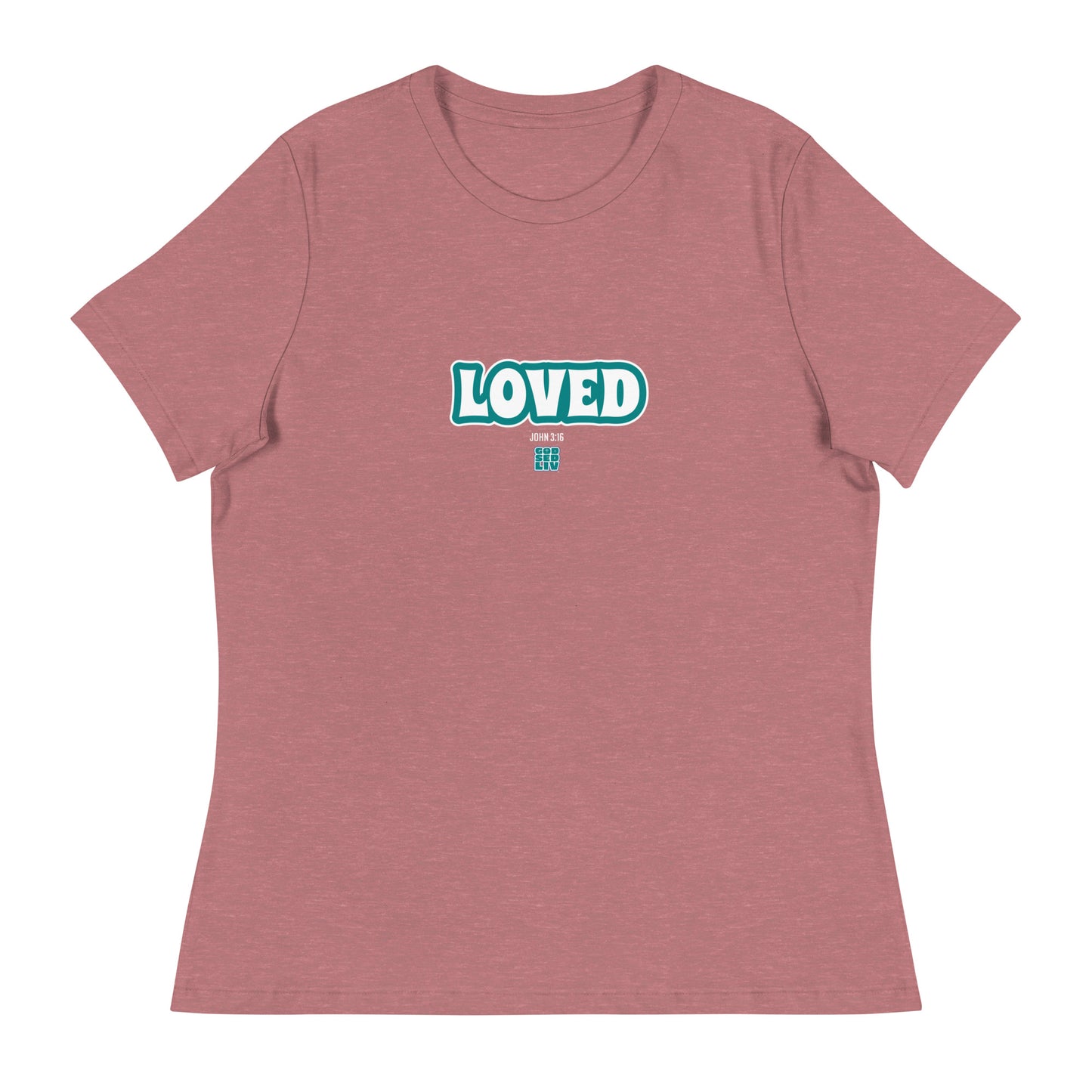 Loved (John 3:16) Women's Relaxed Tee