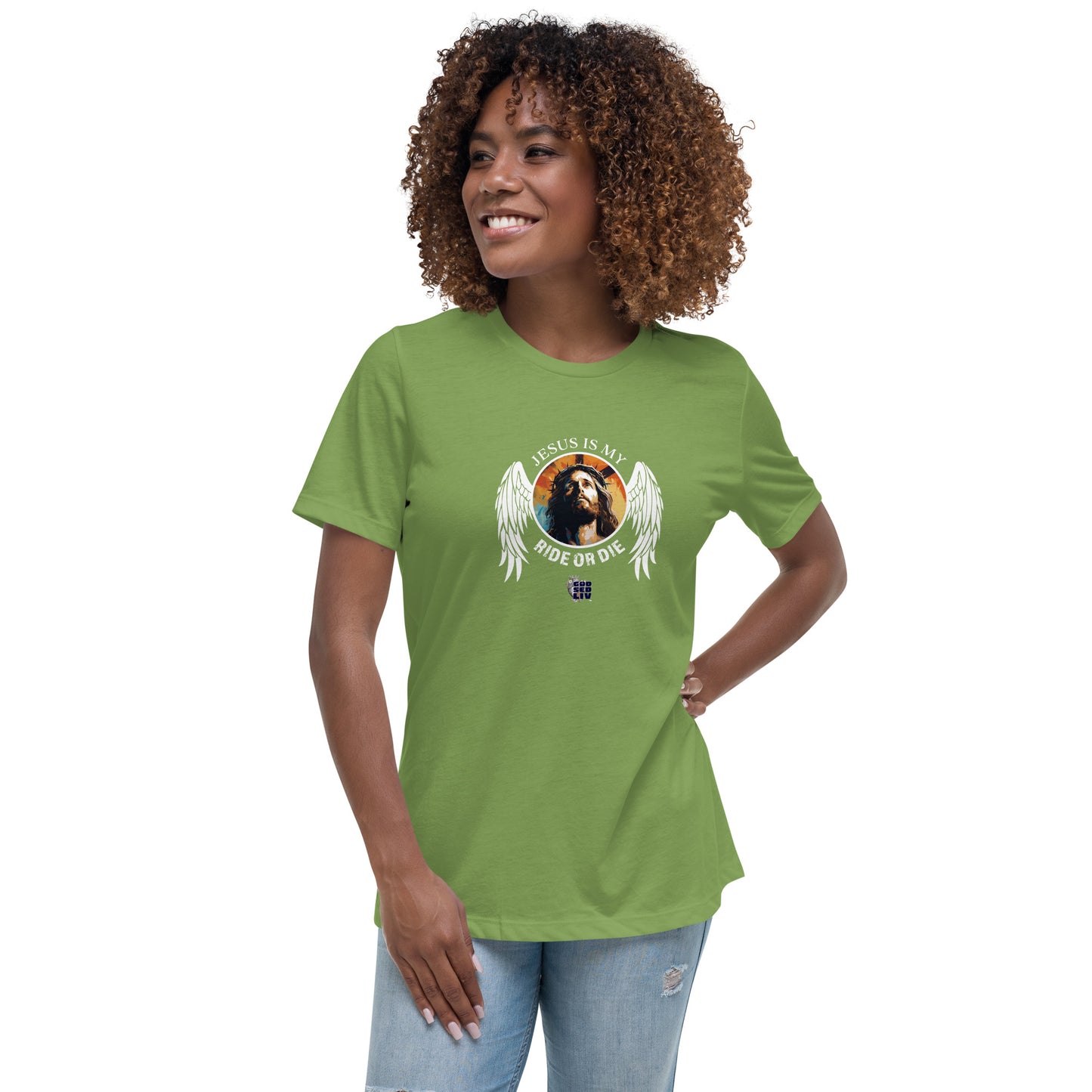 Jesus Is My Ride or Die Women's Relaxed Tee
