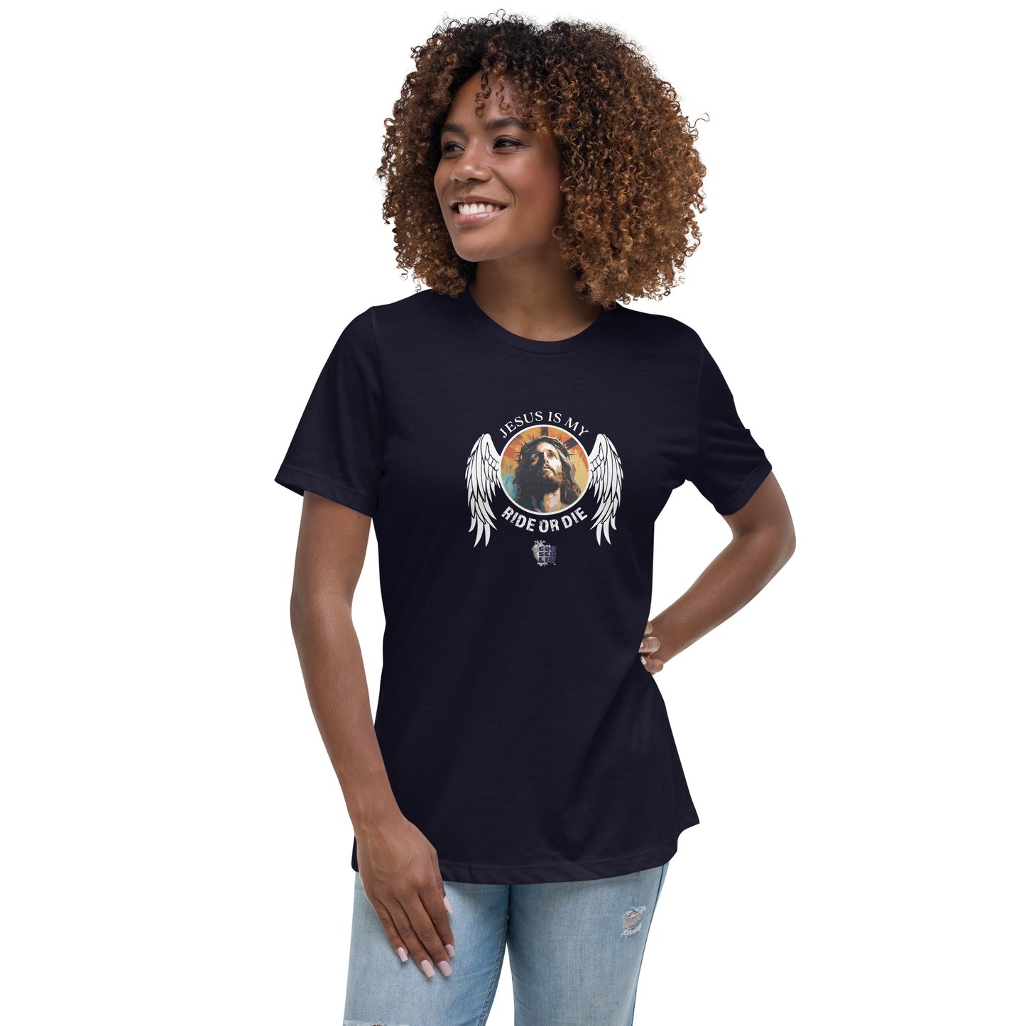 Jesus Is My Ride or Die Women's Relaxed Tee