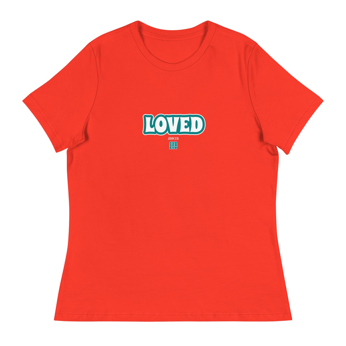 Loved (John 3:16) Women's Relaxed Tee