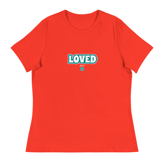 Loved (John 3:16) Women's Relaxed Tee