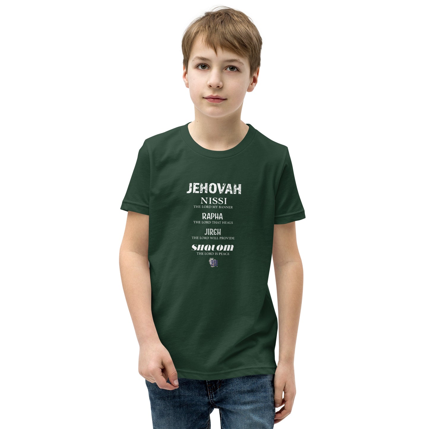 The Names of God Youth Short Sleeve Tee