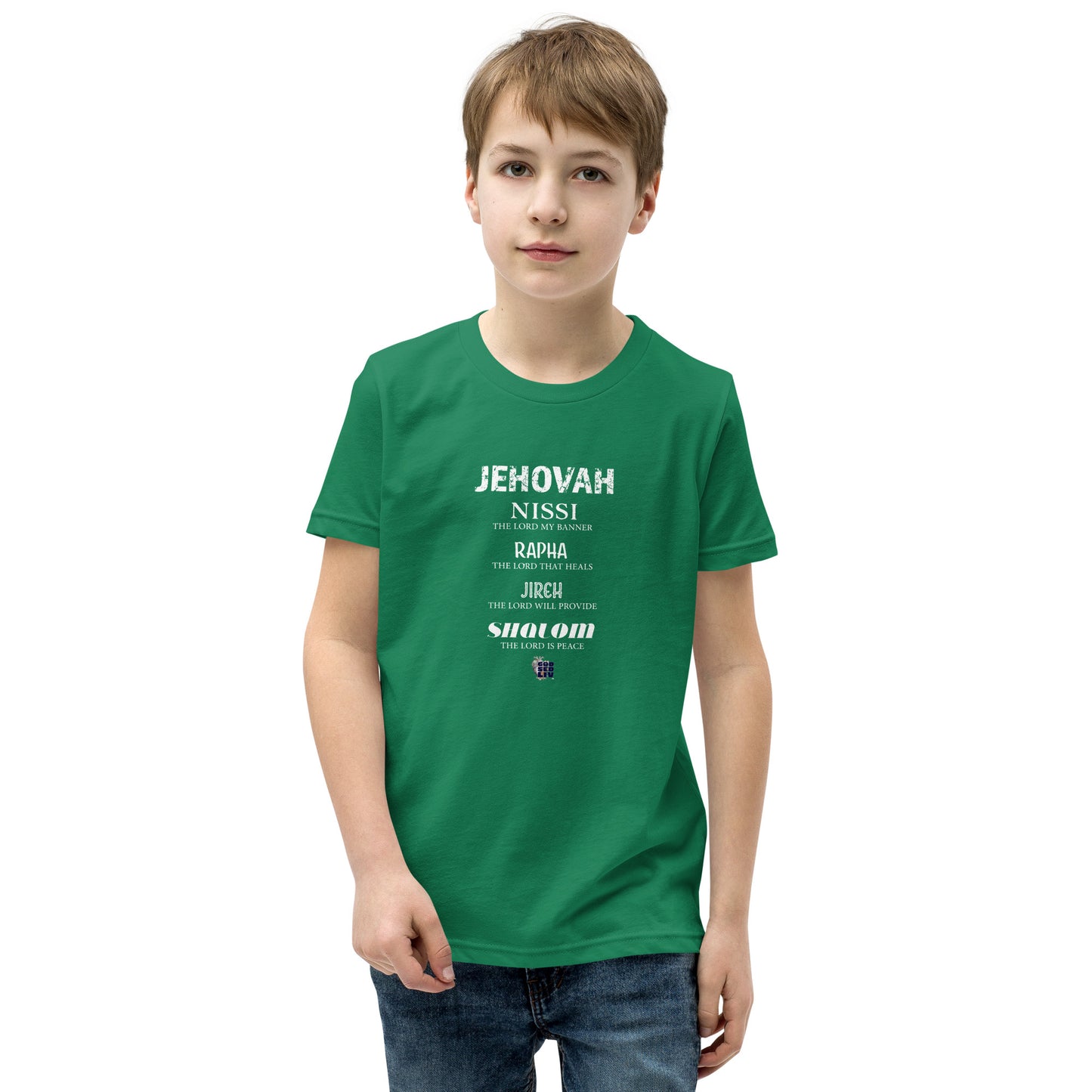 The Names of God Youth Short Sleeve Tee