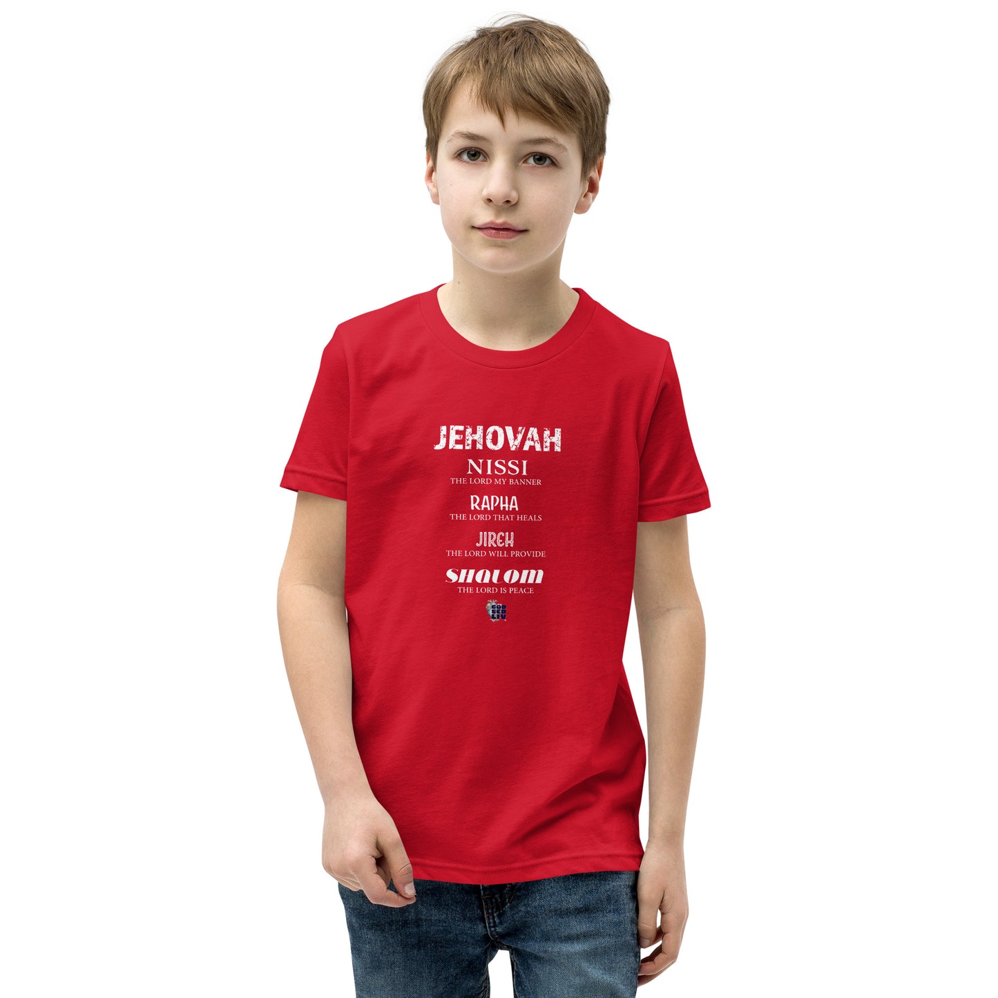 The Names of God Youth Short Sleeve Tee